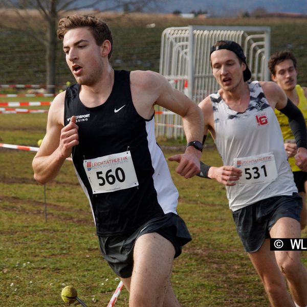 Baden-Württembergische Crosslauf-Meisterschaften am 15. Februar 2020 in Weinstadt