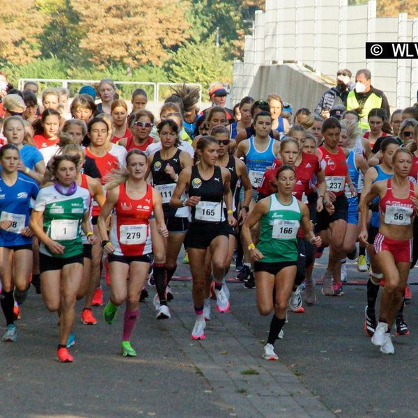 Baden-Württembergische Straßenlaufmeisterschaften 10 Kilometer am 10. Oktober 2021 in Heilbronn