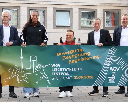 WGV Leichtathletik-Festival: Jubiläum auf dem Stuttgarter Marktplatz