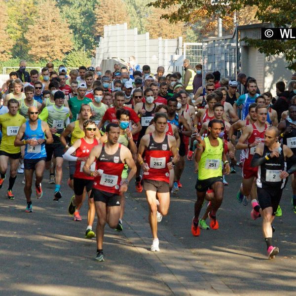 Baden-Württembergische Straßenlaufmeisterschaften 10 Kilometer am 10. Oktober 2021 in Heilbronn