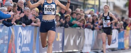 Hanna Klein holt sich den DM-Titel über 10 Kilometer