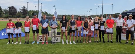 Ehrungen im Rahmen der BW-Finals mit BLV-U16