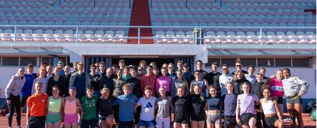 BW-Läufer:innen im Läufermekka Monte Gordo